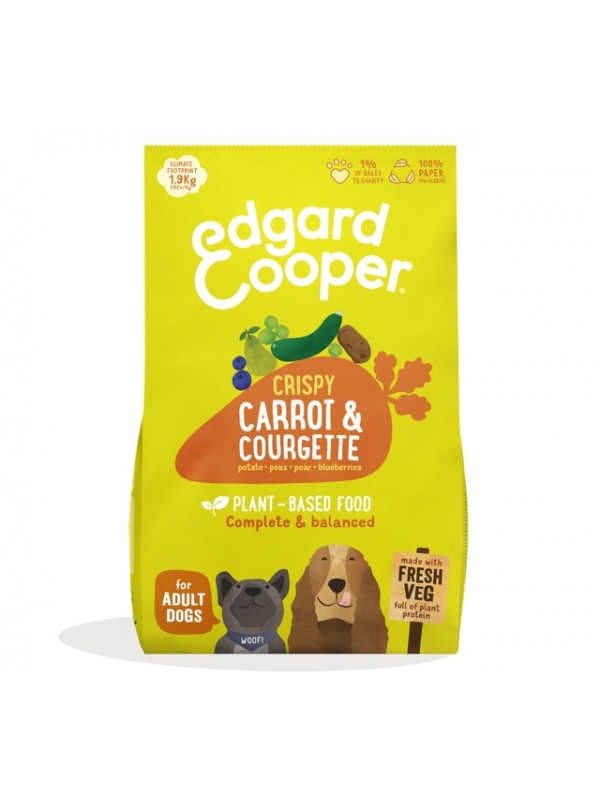 Edgard cooper koera täissööt porgand/suvikõrvits 1kg #