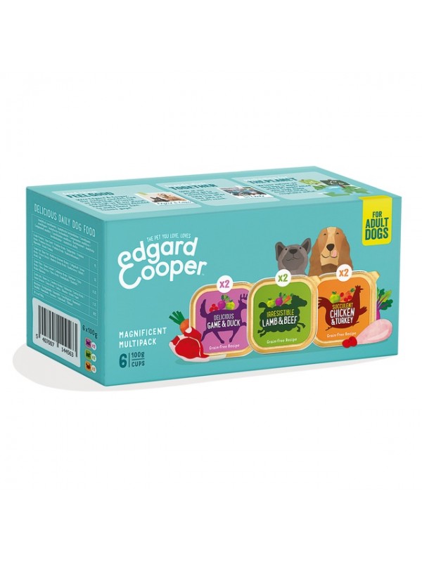 Edgard cooper koera konserv multipakk 100g n6