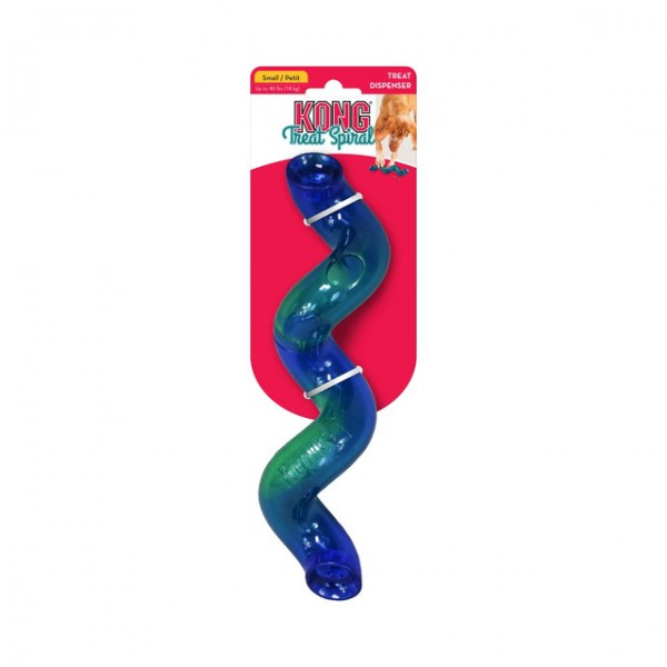 Kong koera mänguasi treat spiral s värvivalik
