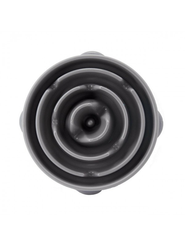 Outward hound fun feeder kauss aeglaseks söötmiseks m hall