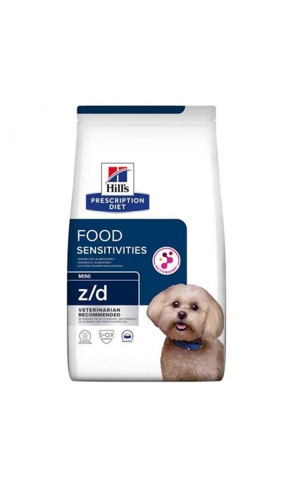 Hills pd koera täissööt z/d mini 1kg