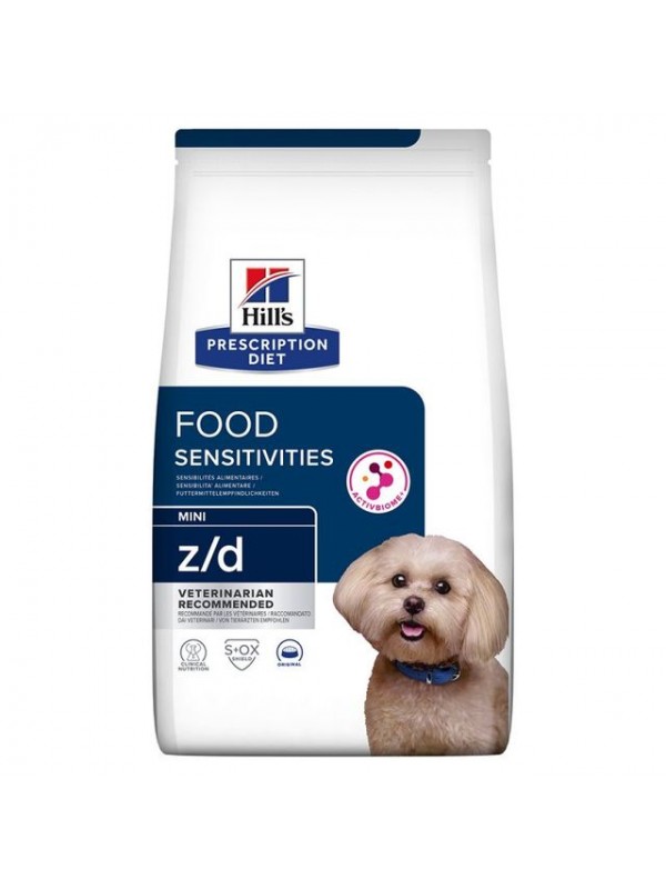 Hills pd koera täissööt z/d mini 1kg
