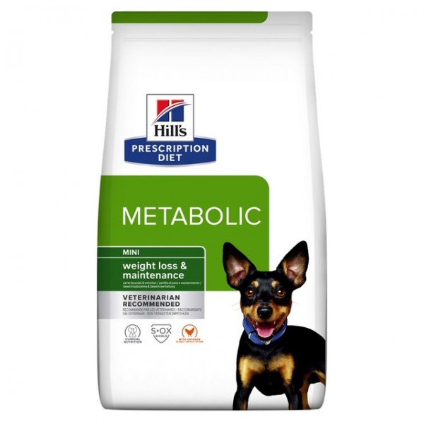 Hills pd koera täissööt metabolic mini 1kg