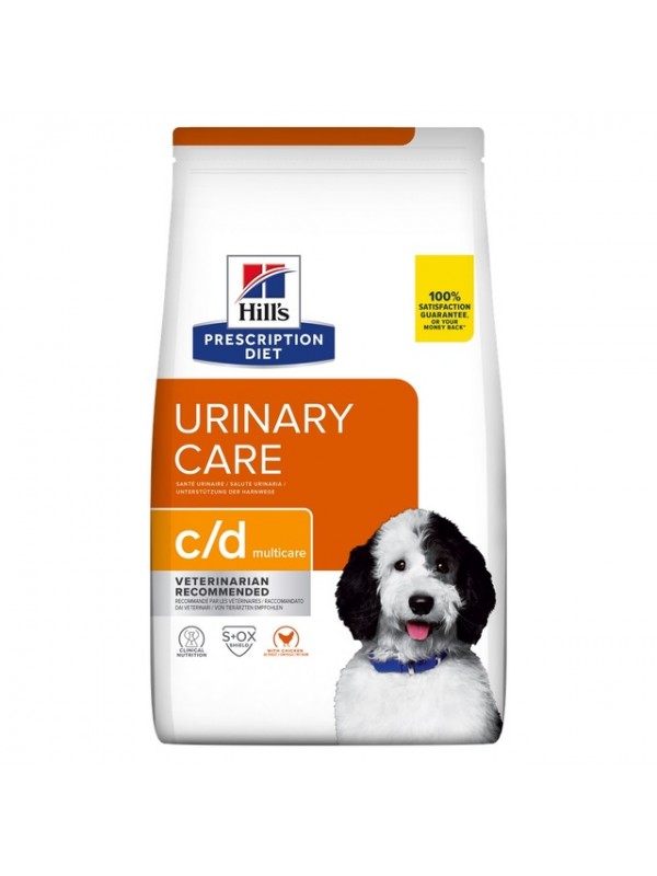 Hills pd koera täissööt c/d kana 4kg