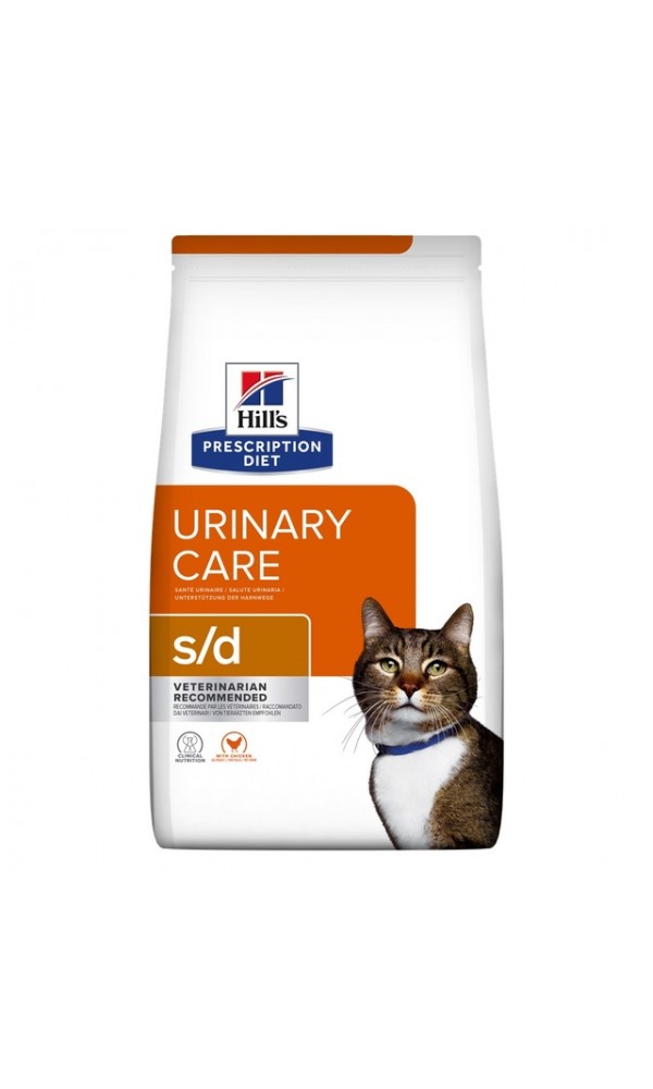 Hills pd kassi täissööt s/d kanaga 3kg