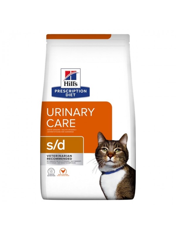 Hills pd kassi täissööt s/d kanaga 3kg