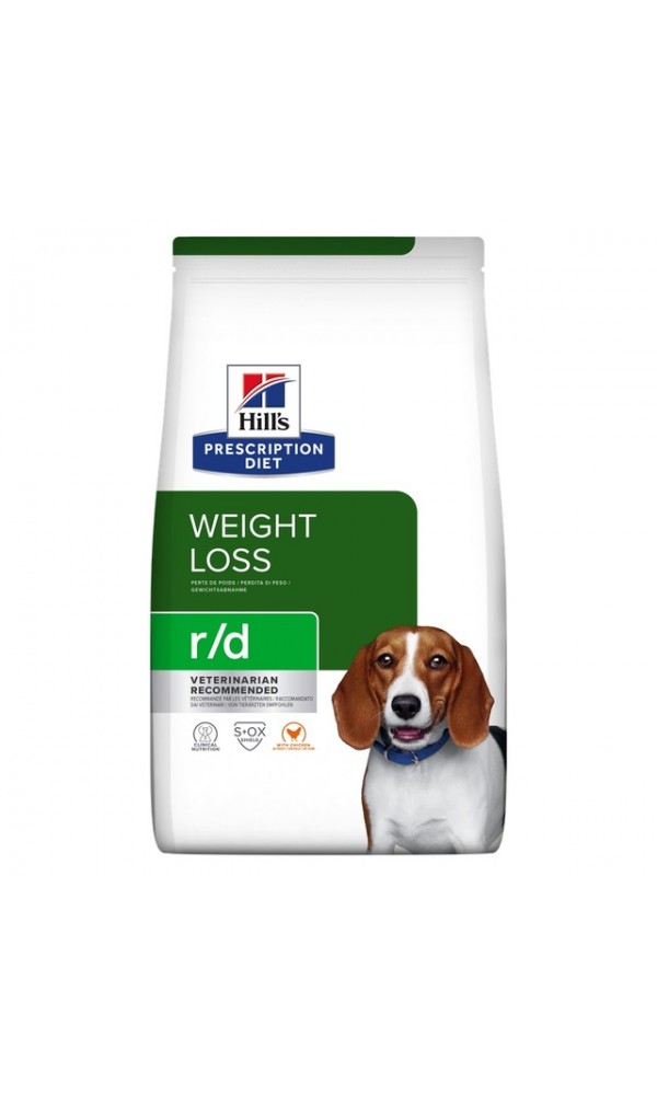 Hills pd koera täissööt r/d 10kg