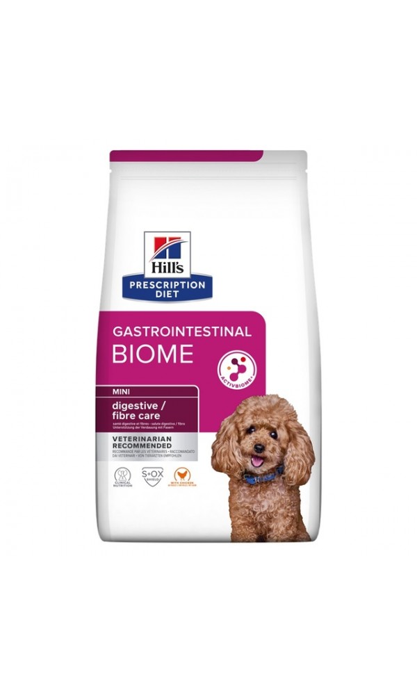Hills pd koera täissööt i/d gi biome fibre mini 1kg