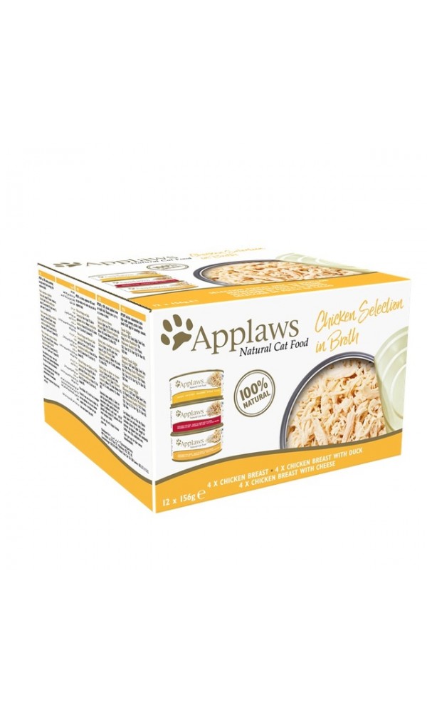 Applaws kassi konserv valikp. kana 156g n12