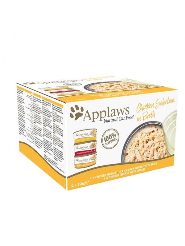 Applaws kassi konserv valikp. kana 156g n12