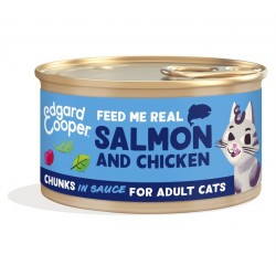 Edgard cooper kassi konserv lõhe/kana kastmes 85g n1