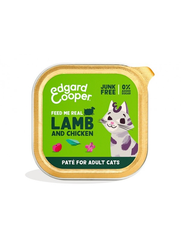 Edgard cooper kassi pasteet lammas/kana 85g n1