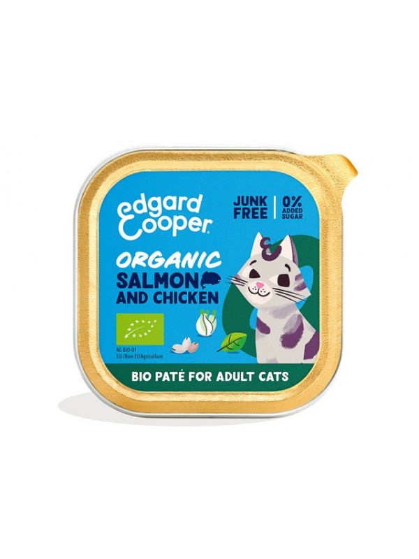 Edgard cooper kassi pasteet mahe lõhe/kana 85g n1