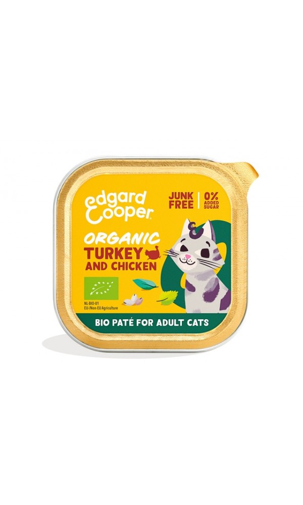 Edgard cooper kassi pasteet mahe kalkun 85g n1