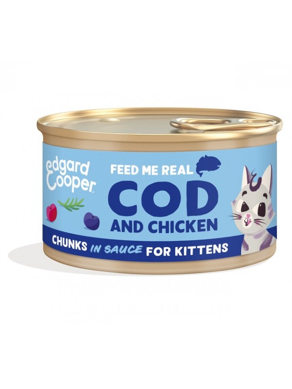 Edgard cooper kassipoja konserv tursk/kana kastmes 85g n1