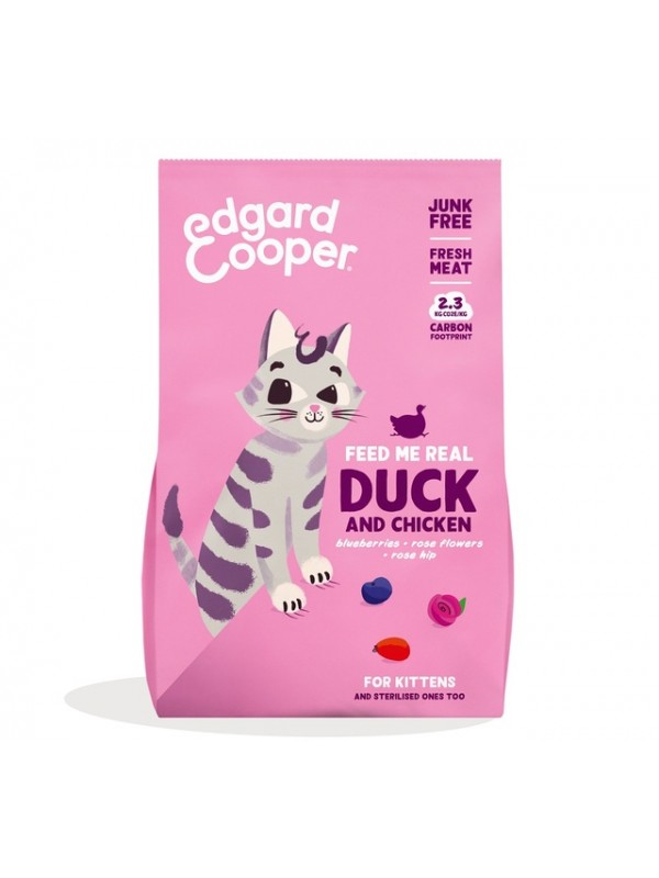 Edgard cooper kassipoja täissööt part/kana 2kg