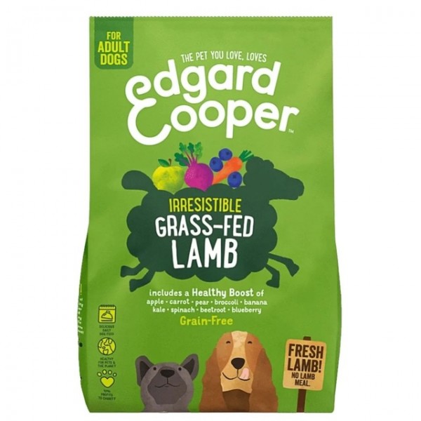 Edgard cooper koera täissööt grass-fed lammas 12kg