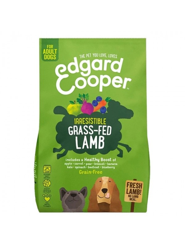Edgard cooper koera täissööt grass-fed lammas 12kg