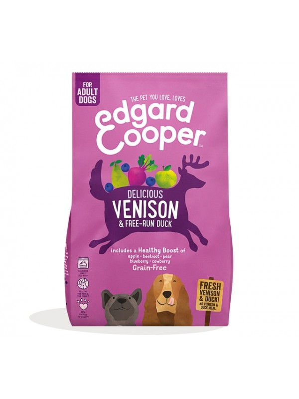 Edgard cooper koera täissööt hirv/part 2,5kg