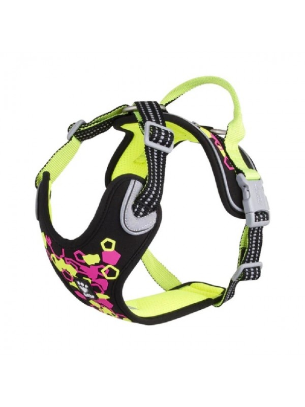 Hurtta traksid weekend warrior 60-80cm neoon #