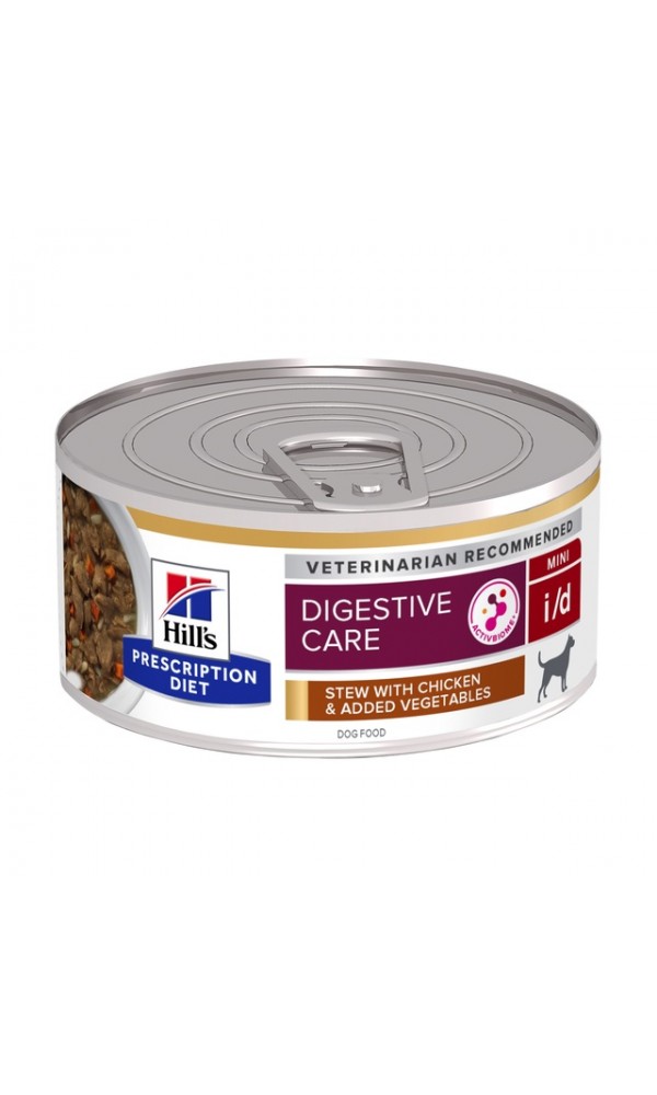 Hills pd koera hautis i/d kana/köögivili 156g