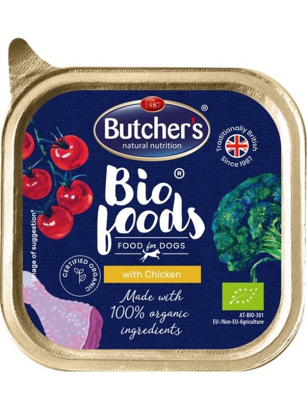 Butchers koera pasteet mahe kana 150g