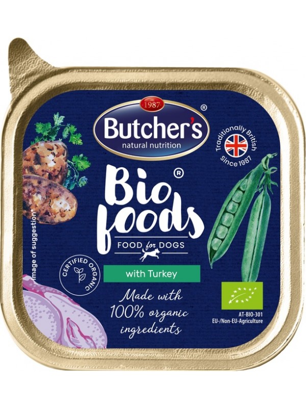 Butchers koera pasteet mahe kalkun 150g