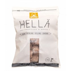 Mush hellä koera täissööt toortoit kana 1kg
