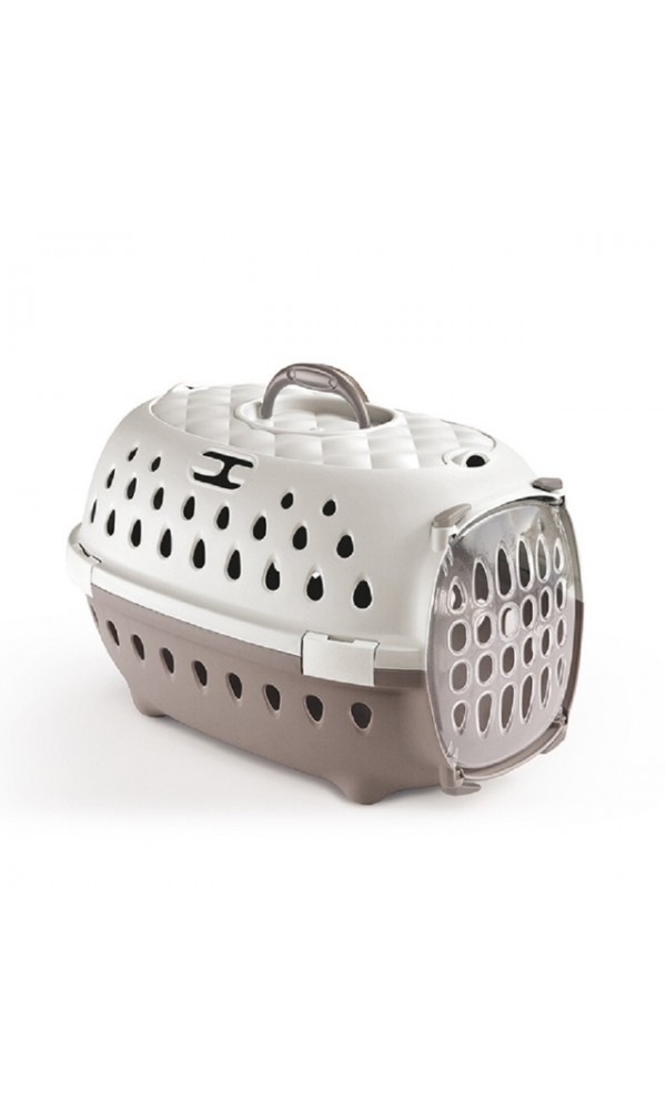 Stefanplast transpordipuur gulliver travel chic 34.5x50x32cm valge/hal