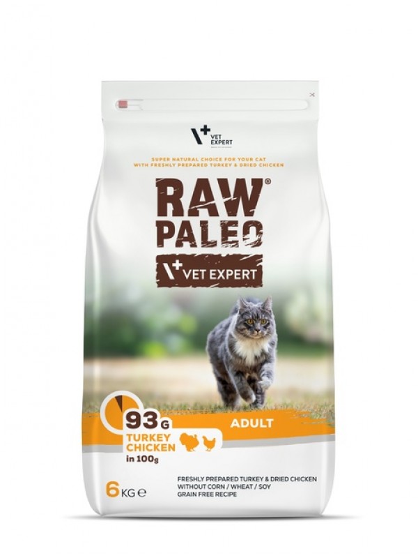 Raw paleo kassi täissööt kalkun/kana 6kg