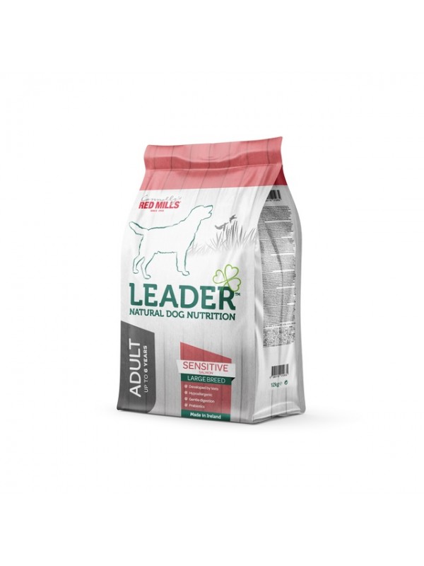 Leader koera täissööt sensitive lõhe suur tõug 12kg
