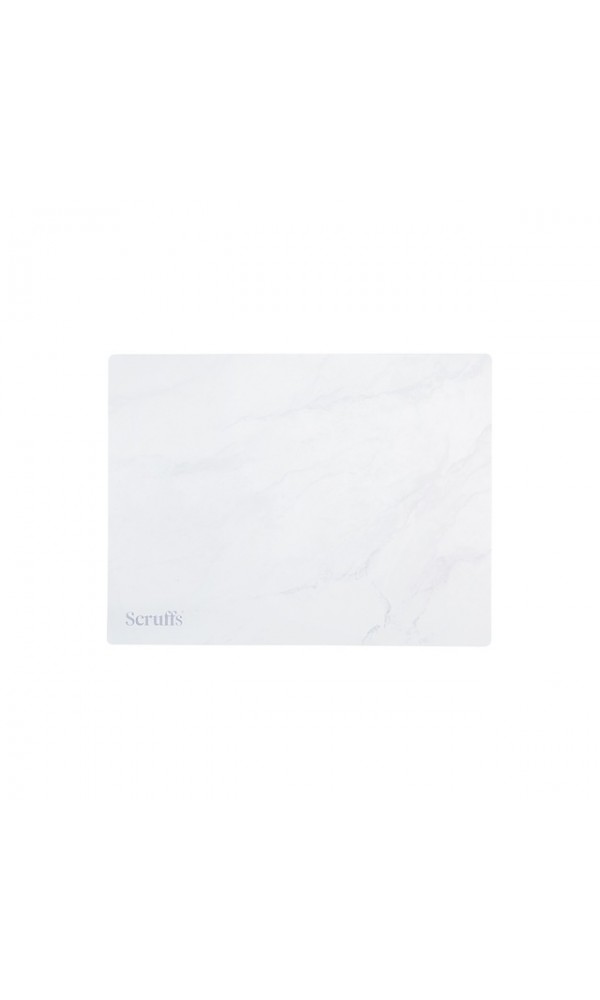 Scruffs kausside alusmatt 40x30cm valge marmor