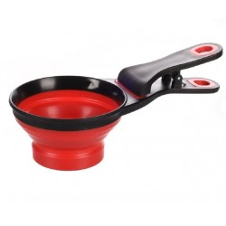 Flamingo toidukulp klambriga silo suri punane #