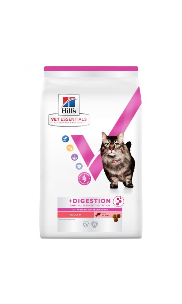 Hills ve kassi täissööt mb+digestion lõhe 1,5kg