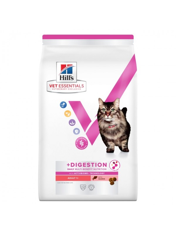 Hills ve kassi täissööt mb+digestion lõhe 1,5kg