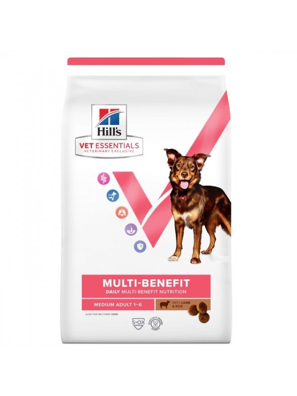 Hills ve koera täissööt mb medium lammas/riis 10kg Hills ve koera täissööt mb medium lammas/riis 10kg