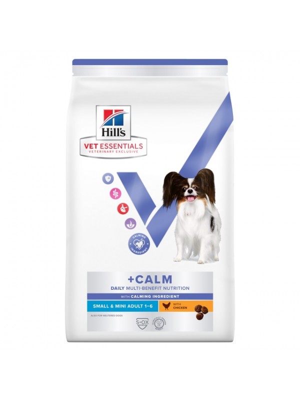 Hills ve koera täissööt mb+ calm  small&mini kanaga 2kg #