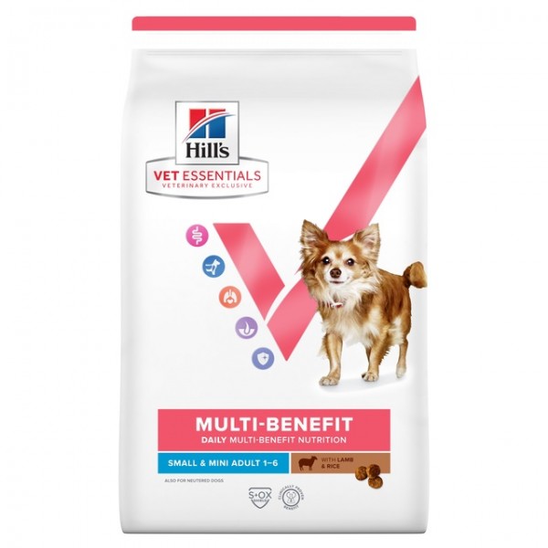 Hills ve koera täissööt multi-benefit small&mini lammas/riis 2kg