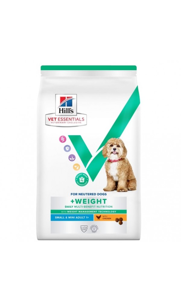 Hills ve koera täissööt mb small&mini + weight kana 2kg