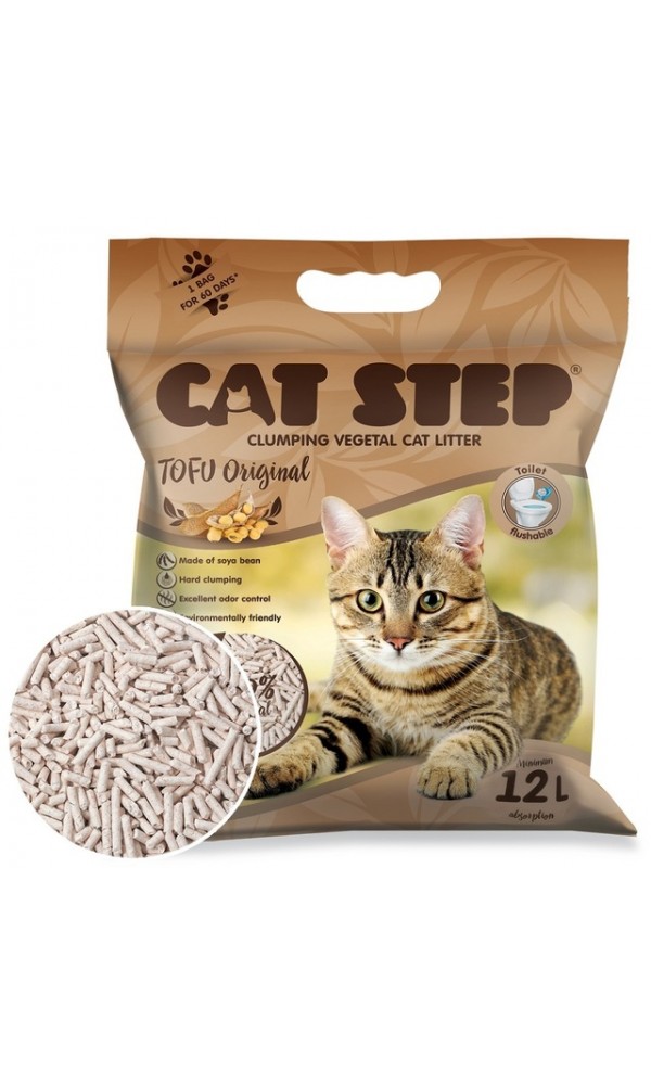 Cat step kassiliiv tofu original 5,4kg/12l