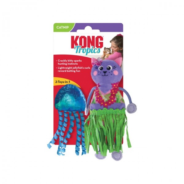Kong kassi mänguasi tropics hula 2in1