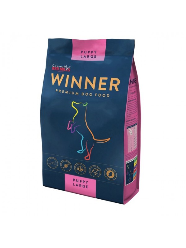 Winner kutsika täissööt suur tõug 15kg