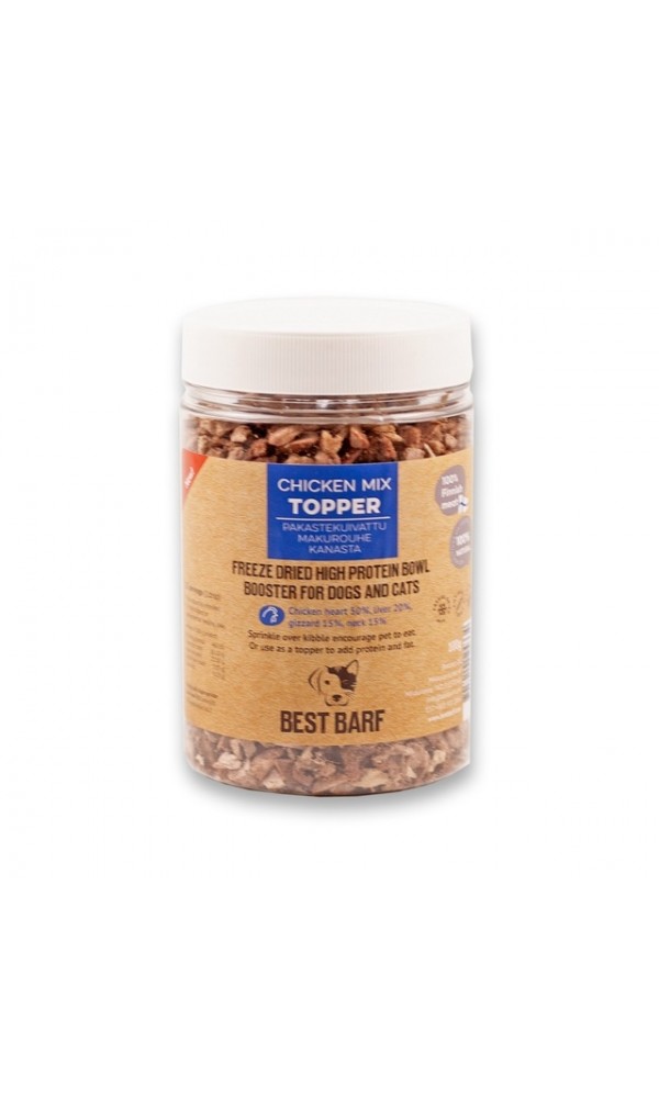 Best barf külmkuivatatud maius kana mix topper 100g