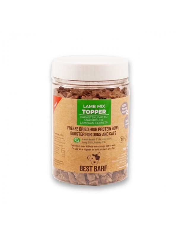 Best barf külmkuivatatud maius lamba mix topper 100g