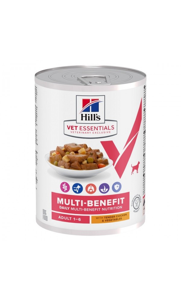 Hills ve koera hautis mb kana/köögiviljad 363g