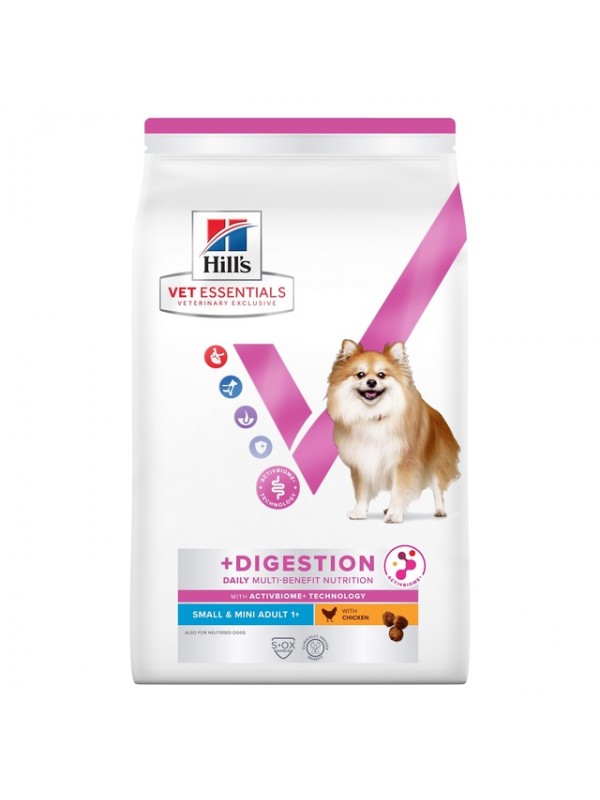 Hills ve koera täissööt mb small&mini+digestion kana 2kg