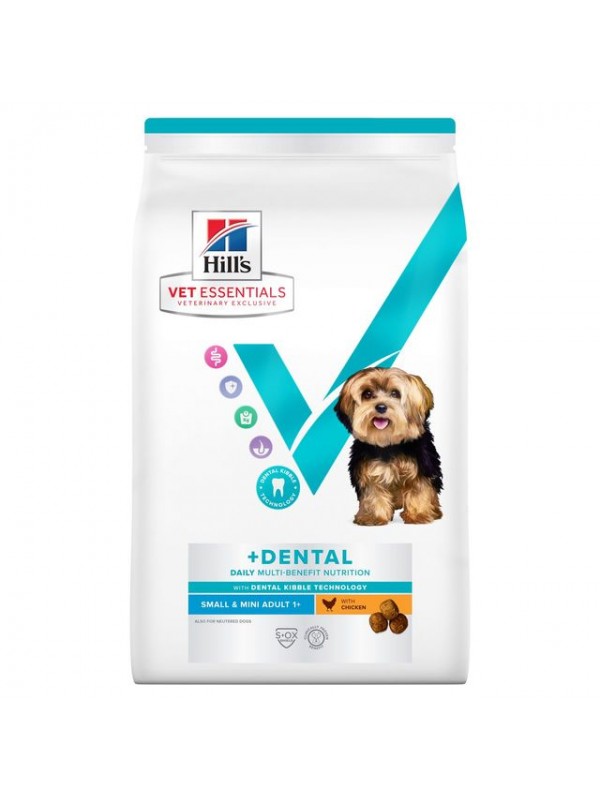 Hills ve koera täissööt mb small&mini+ dental kana 7kg