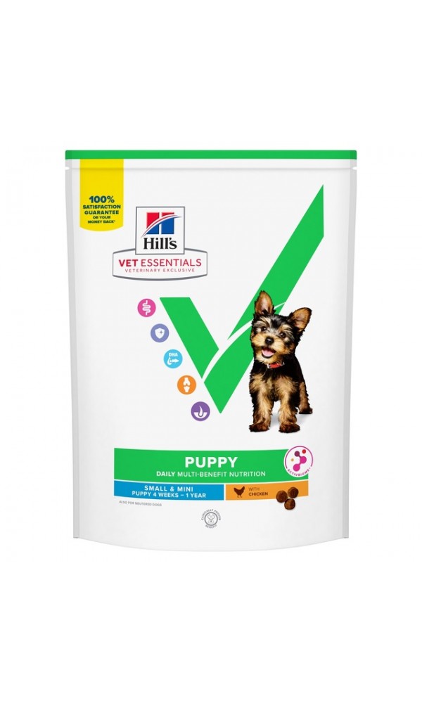 Hills ve kutsika täissööt mb small& mini kana 700g