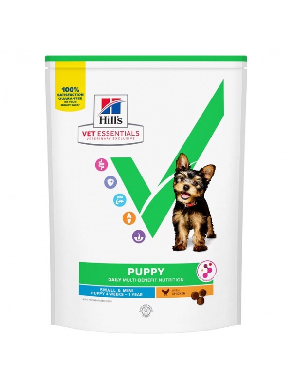 Hills ve kutsika täissööt mb small& mini kana 700g