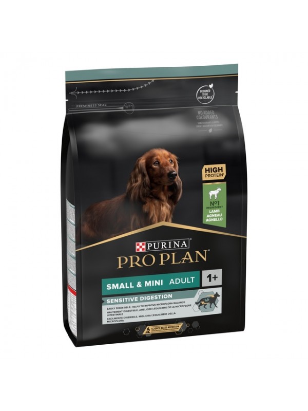Pro plan koera täissööt väike tõug seedepr. lamba 3kg